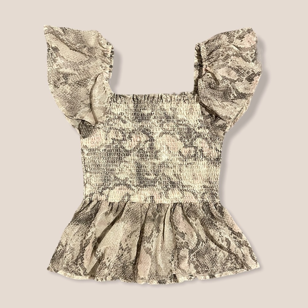 Off the shoulder blouse